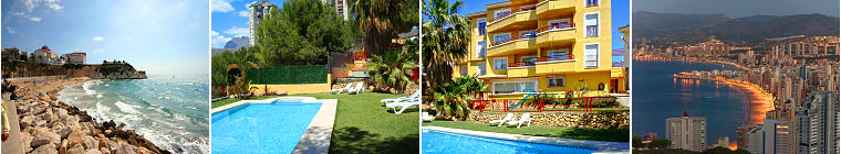 Location d´appartaments de vacances, gites à Benidorm, Costa Blanca, Espagne Location Appartements Benidorm Espagne